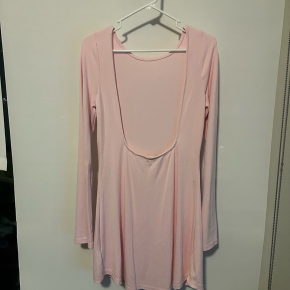 Free People Rosalia Long-Sleeve Low-Back Mini Dress - Picture 7 of 10